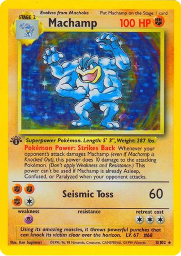Machamp 8/102 - Base Set