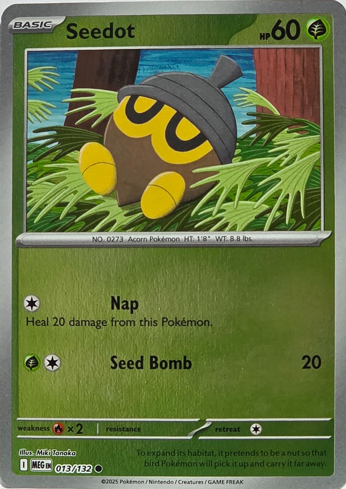 Seedot 013/132 - Mega Evolution Base