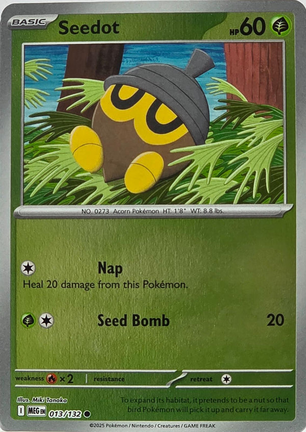 Seedot 013/132 - Mega Evolution Base