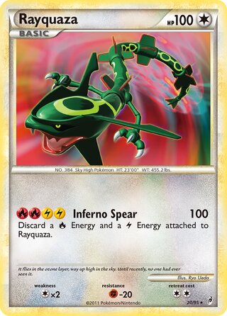 Rayquaza 20/95 - Call of Legends