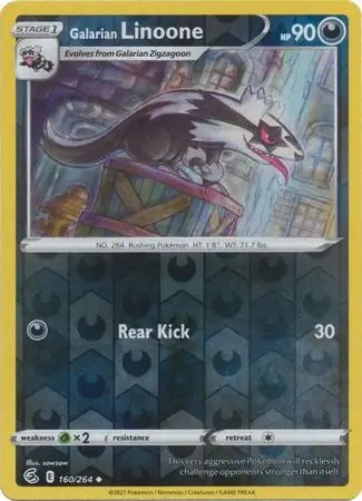 Galarian Linoone 160/264 - Fusion Strike