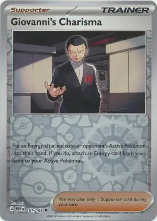 Giovanni's Charisma 161/165 - Scarlet & Violet 151