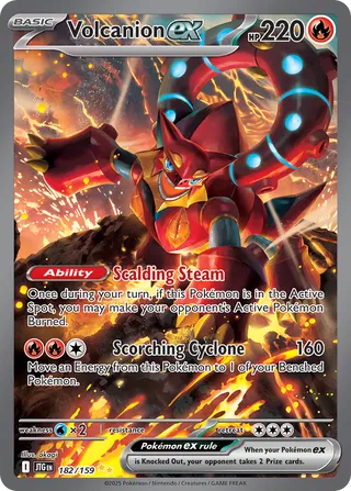 Volcanion ex 182/159 - Journey Together