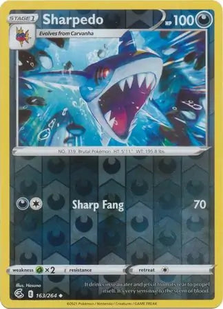 Sharpedo 163/264 - Fusion Strike