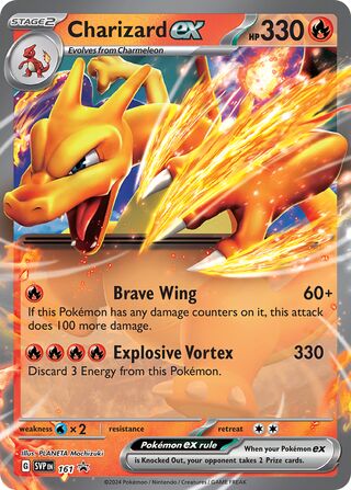 Charizard ex 161 - Scarlet & Violet Promos