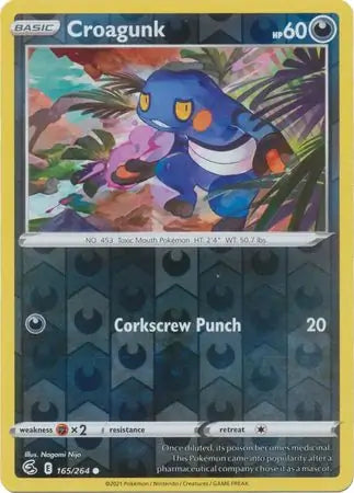 Croagunk 165/264 - Fusion Strike