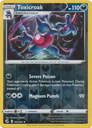 Toxicroak 166/264 - Fusion Strike