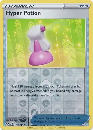 Hyper Potion 166/202 - Sword & Shield Base