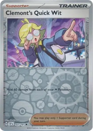 Clemont's Quick Wit 167/191 - Surging Sparks