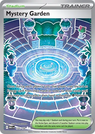 Mystery Garden 172/132 - Mega Evolution Base