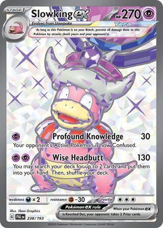 Slowking ex 238/193 - Paldea Evolved
