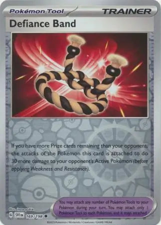 Defiance Band 169/198 - Scarlet & Violet Base