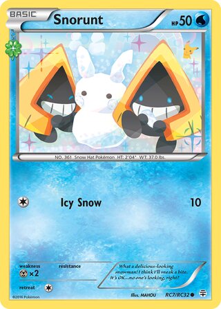 Snorunt RC7/RC32 - Generations