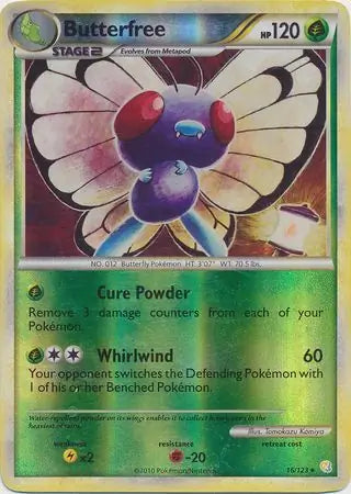 Butterfree 16/123 - HeartGold & SoulSilver