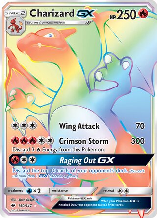 Charizard-GX 150/147 - Burning Shadows