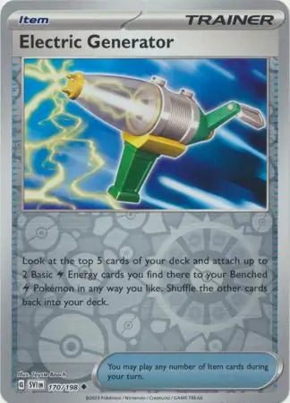 Electric Generator 170/198 - Scarlet & Violet Base