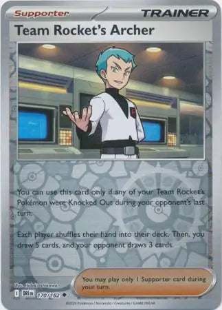 Team Rocket's Archer 170/182 - Destined Rivals