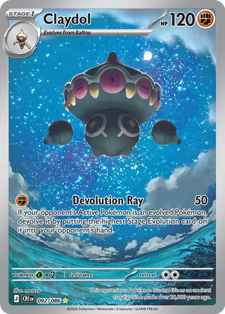 Claydol 092/086 - Chaos Rising