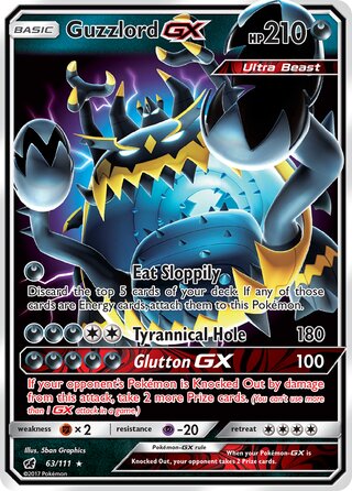 Guzzlord-GX 63/111 - Crimson Invasion
