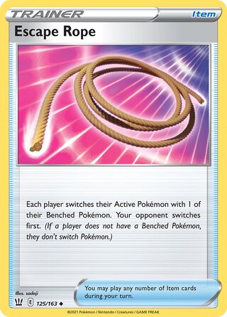 Escape Rope 125/163 - Battle Styles