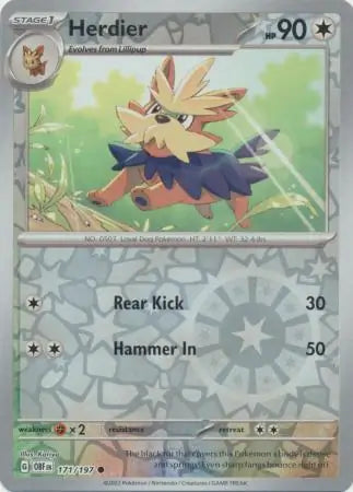 Herdier 171/197 - Obsidian Flames