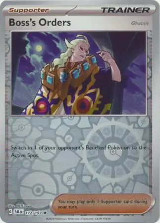 Boss's Orders 172/193 - Paldea Evolved