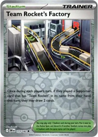 Team Rocket's Factory 173/182 - Destined Rivals