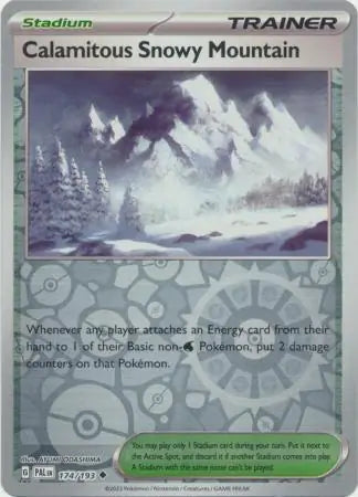 Calamitous Snowy Mountain 174/193 - Paldea Evolved