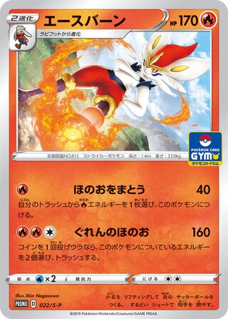 Cinderace - Sword & Shield Promos