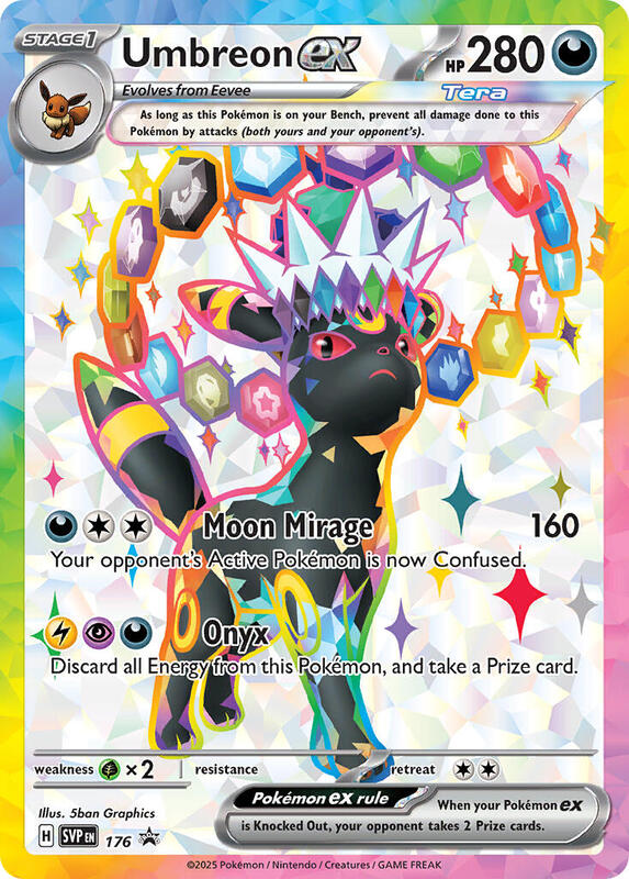 Umbreon ex SVP 176 - Scarlet & Violet Promos