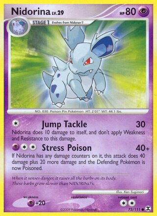 Nidorina 73/111 - Rising Rivals