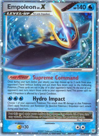 Empoleon LV.X 120/130 - Diamond & Pearl Base
