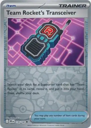 Team Rocket's Transceiver 178/182 - Destined Rivals