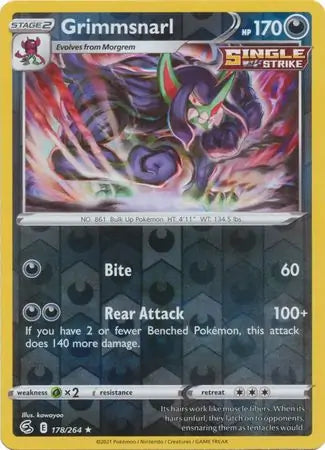 Grimmsnarl 178/264 - Fusion Strike