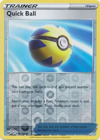Quick Ball 179/202 - Sword & Shield Base
