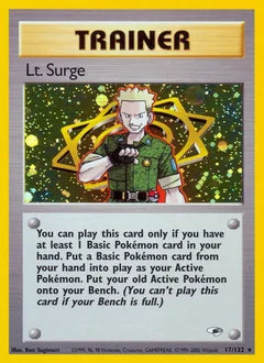 Lt. Surge 17/132 - Gym Heroes