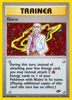 Blaine 17/132 - Gym Challenge