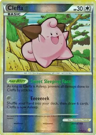 Cleffa 17/123 - HeartGold & SoulSilver