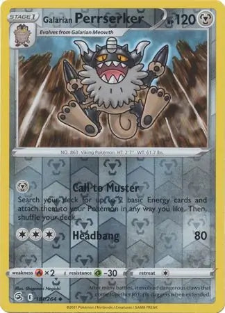 Galarian Perrserker 181/264 - Fusion Strike