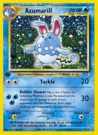Azumarill 2/111 - Neo Genesis