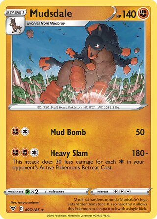 Mudsdale 097/185 - Vivid Voltage