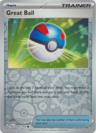 Great Ball 183/193 - Paldea Evolved