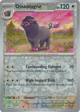 Oinkologne 183/197 - Obsidian Flames