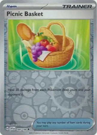 Picnic Basket 184/198 - Scarlet & Violet Base