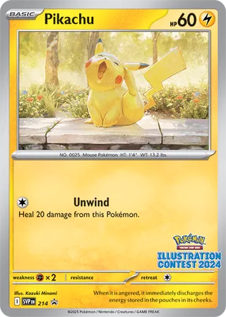 Pikachu 214 - Scarlet & Violet Promos