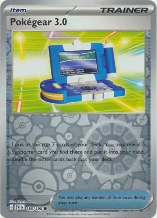 Pokégear 3.0 186/198 - Scarlet & Violet Base