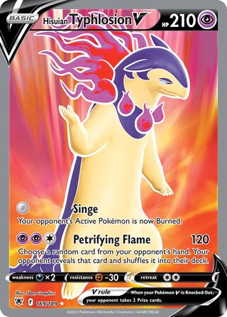 Hisuian Typhlosion V 169/189 - Astral Radiance