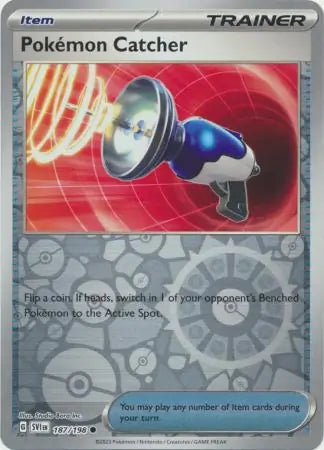 Pokémon Catcher 187/198 - Scarlet & Violet Base