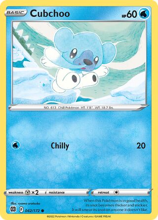 Cubchoo 042/172 - Brilliant Stars