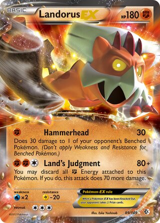 Landorus-EX 89/149 - Boundaries Crossed